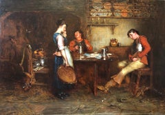 Oil Painting on Panel by Charles Martin Hardie RSA