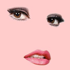 "Raquel" Pink Raquel Welch Pop Art Fashion Portrait Photograph 