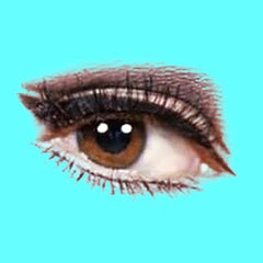 Raquel Welch - Portrait à la mode, pop art, bleu œuf