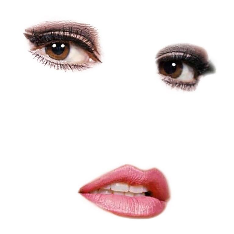 Raquel Welch: Pop-Art-Mode-Porträtfotografie, „Raquel“ (Weiß