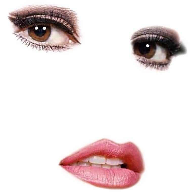Raquel Welch: Pop-Art-Mode-Porträtfotografie, „Raquel“ (Weiß (Braun), Color Photograph, von Sarah Hanhart
