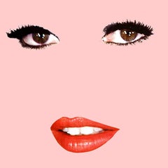 "Brigitte" (Pink) Brigitte Bardot Pop Art Fashion Portrait Photograph 