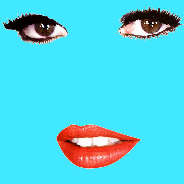 Photographie de portrait Brigitte Bardot « Brigitte » (rouge œuf), style pop art  en vente 1