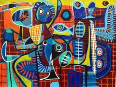 Mercado de Pescado, Contemporary Art, Abstract Painting, 21st Century