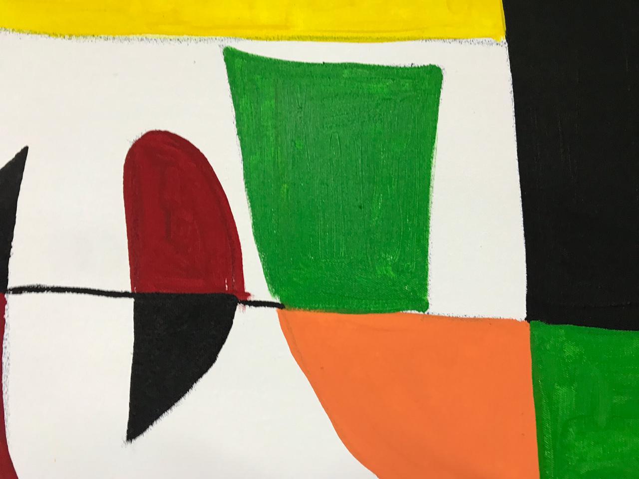 Pájaros, Contemporary Art, Abstract Painting, 21st Century 2