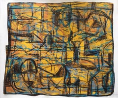 Yellow, Contemporary Art, Serigraphy, 21st Century