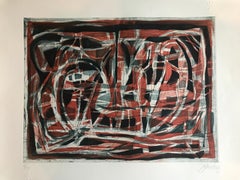 Rojo, Contemporary Art, Etching, 21st Century