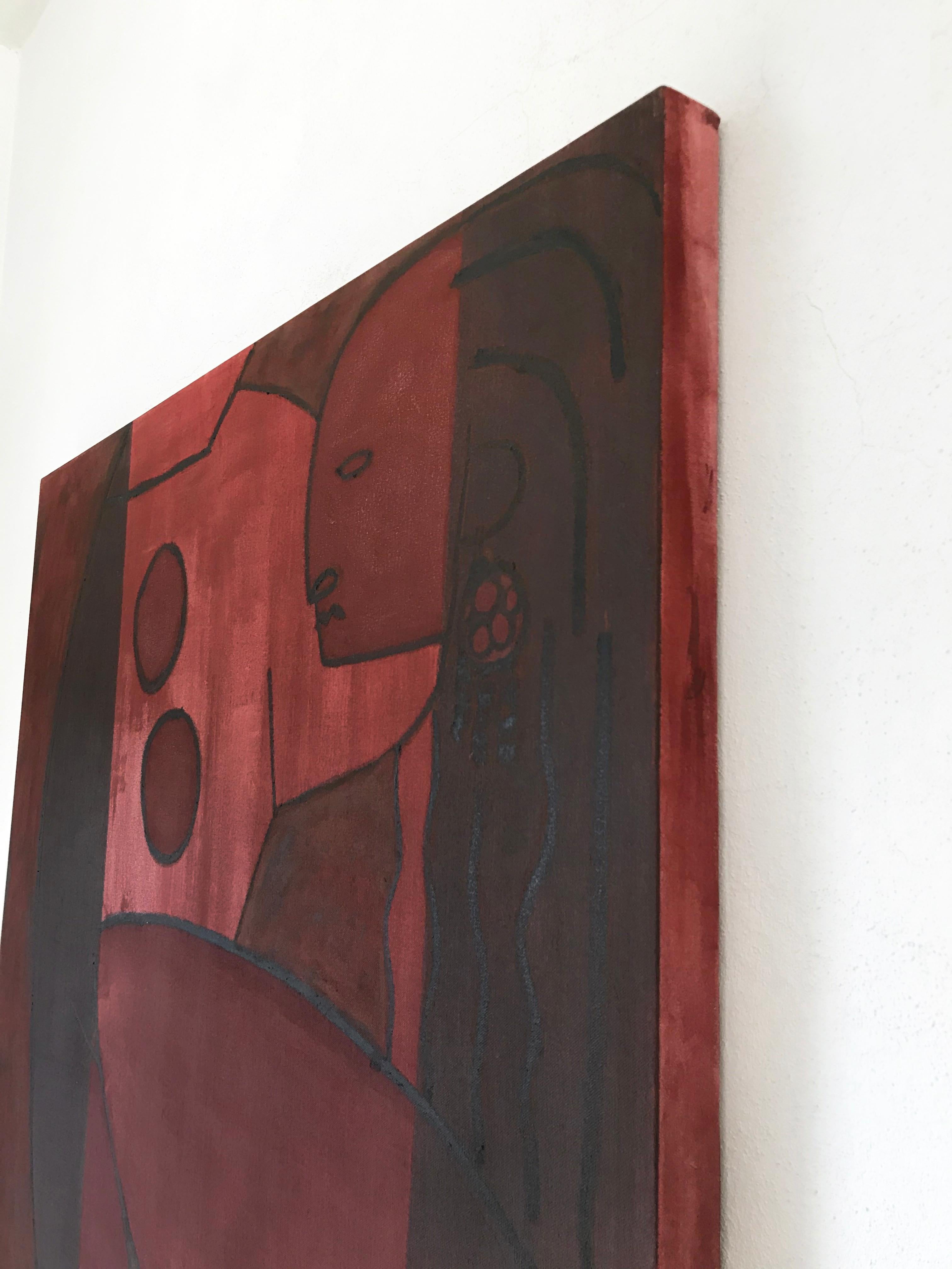 Mujer de Arcilla, Contemporary Art, Painting, 21st Century 1