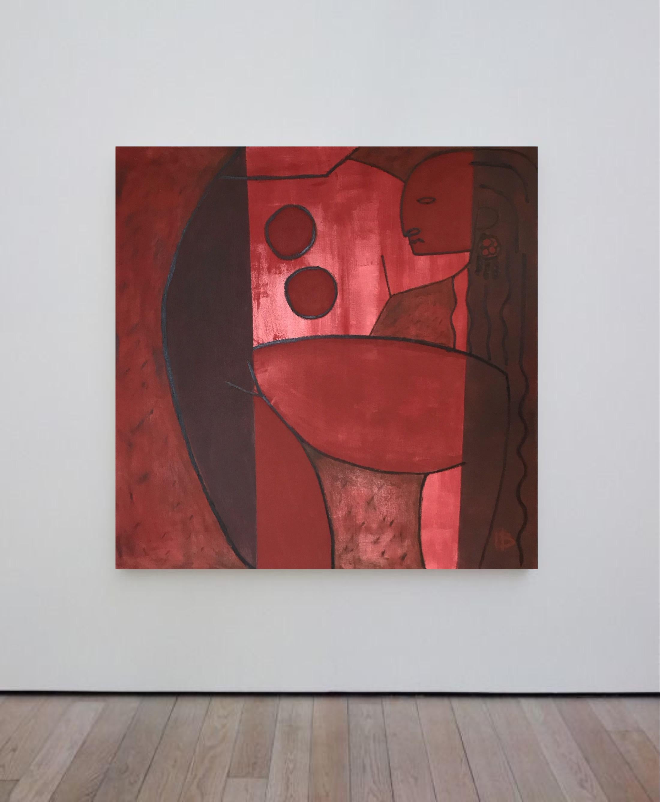 Mujer de Arcilla, Contemporary Art, Painting, 21st Century 2