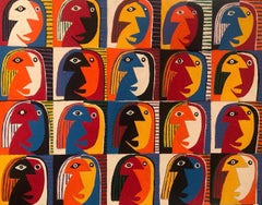 20 Versions of Marilyn, Contemporary Art, Abstract Painting, 21st Century