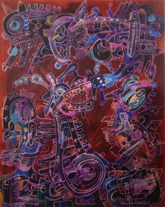 Mystical Dialogues III, Contemporary Art, Abstract Art, 21st Century