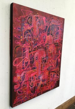 Mystical Dialogues IV, Contemporary Art, Abstract Art, 21st Century