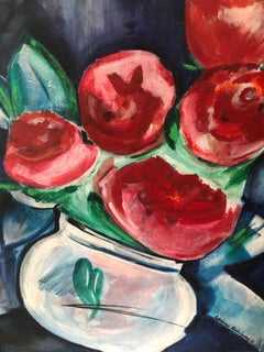Rosas rojas, Arte contemporáneo, Pintura, Siglo XXI