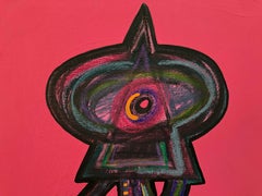 Menina, Contemporary Art, Abstract Painting, 21st Century