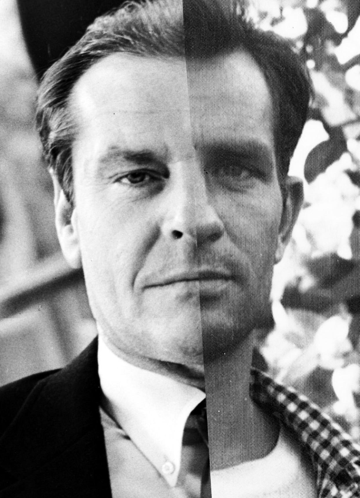 Gisela Faure Black and White Photograph - Jack Nicholson + Jack Kerouac, Contemporary Art, Photography, 21st Century