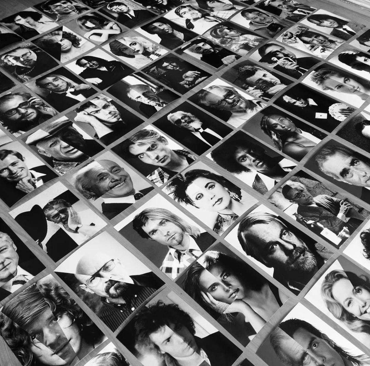 John Kennedy + John Lennon
Photography digital collage
Edition of 7
Framed in black wood