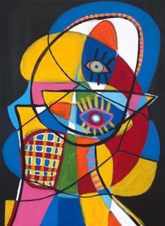 The 5, Contemporary Art, Abstract Painting, 21st Century