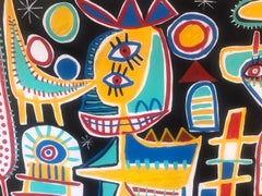 Cosmic, Contemporary Art, Abstract Painting, 21st Century