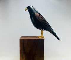 Harris Harriss Hawk, Zeitgenössische Kunst, nachhaltige Kunst, Altholz  