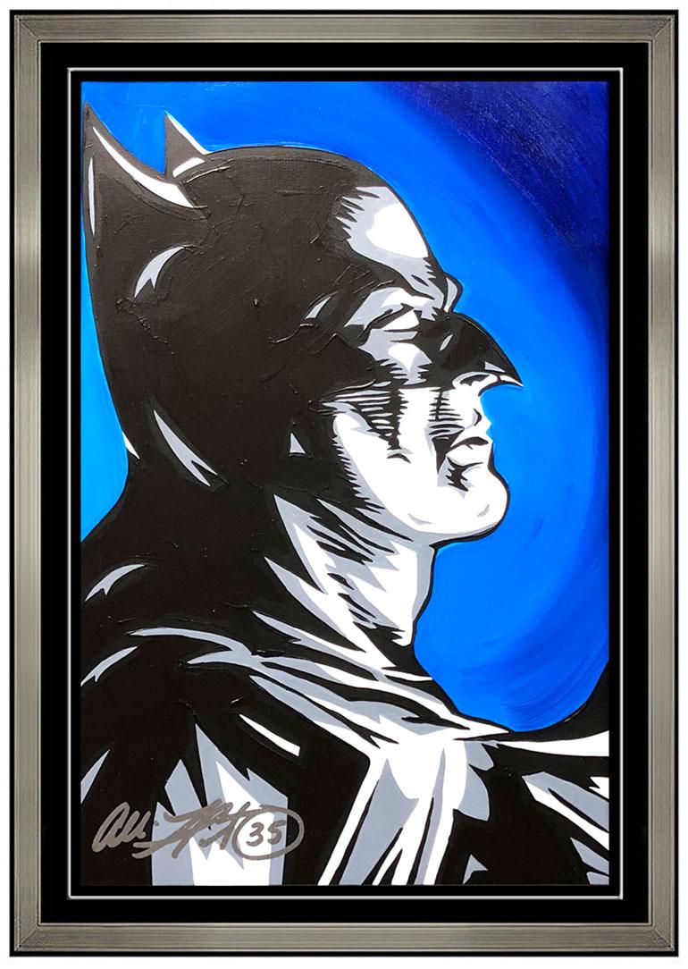 Allison Lefcort Authentic & Original Acrylic Painting, Professionally Custom Framed and Listed with the Submit Best Offer option.


Accepting Offers Now: The artwork listed here is a high quality painting by Lefcort titled "Batman - The Dark Knight