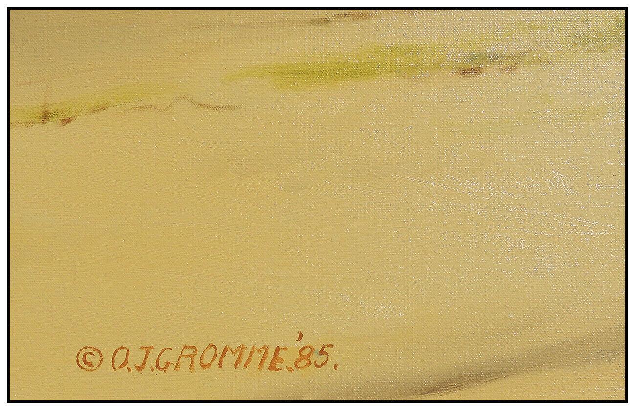 Owen Gromme Authentic & Large Original Oil Painting on Canvas, Professionally Custom Framed and listed with the Submit Best Offer option

Accepting Offers Now: The item up for sale is a spectacular and Original Oil Painting on Canvas by Legendary