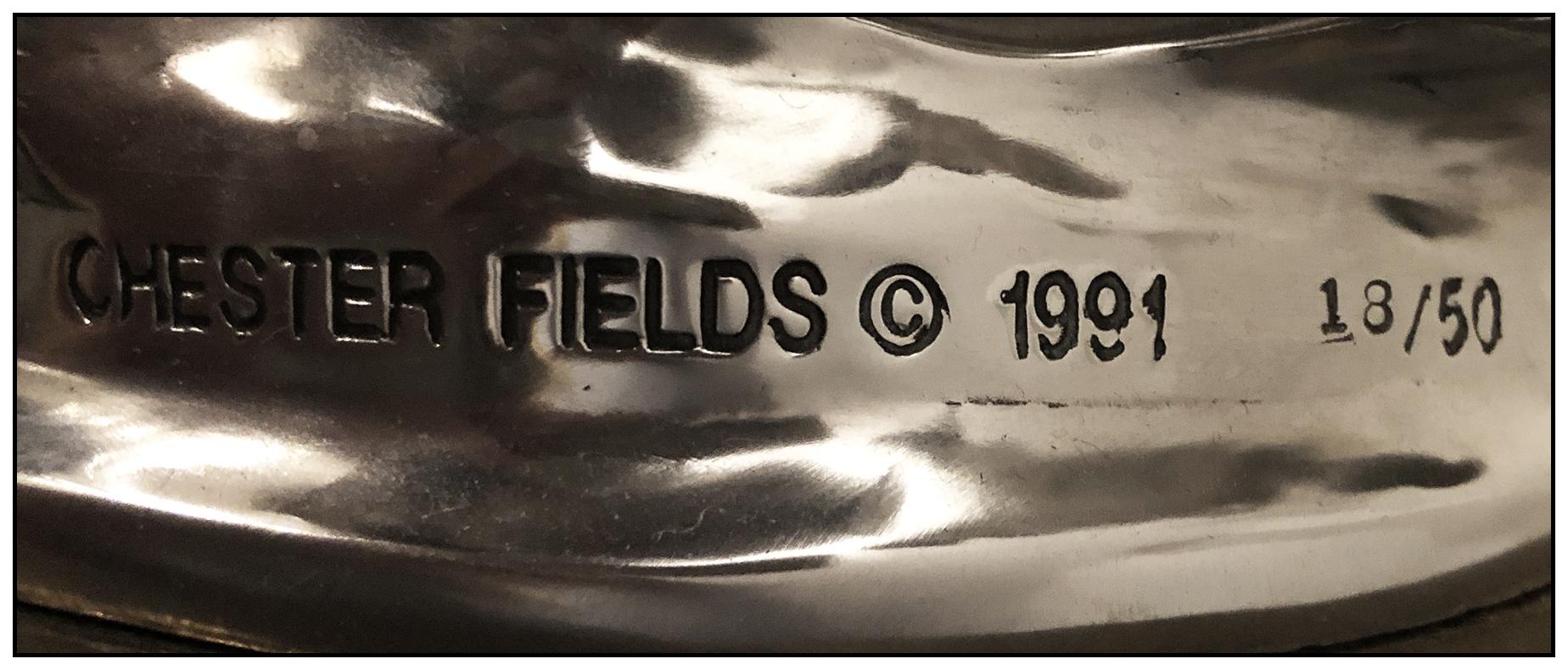 Chester Fields Where Eagles Dare 6 Ft Bronze Sculpture Signed Large Wildlife Art 5