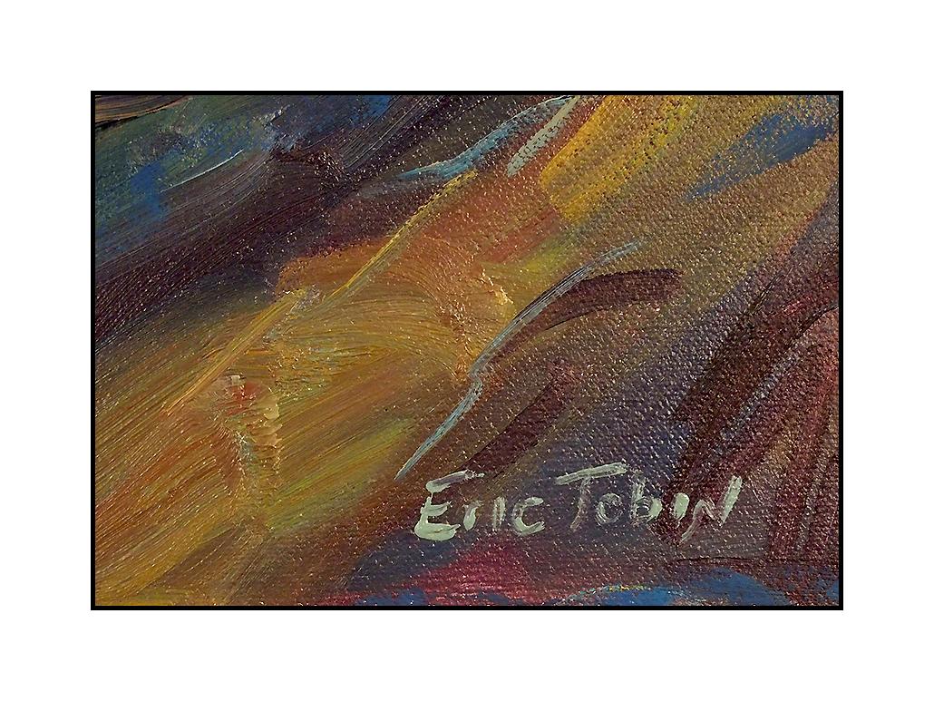 Eric Tobin Authentic and Large Original Oil Painting on Canvas, Professionally Custom Framed and listed with SUBMIT BEST OFFER Option

Accepting Offers Now: The item up for sale is a very rare and wonderful, Oil painting by Eric Tobin that retails