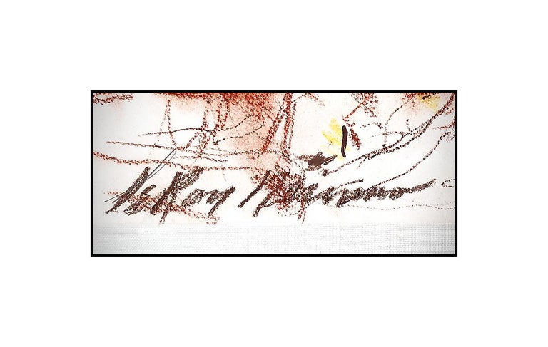 LeRoy Neiman LeRoy Neiman Pastel Drawing Kobe Bryant