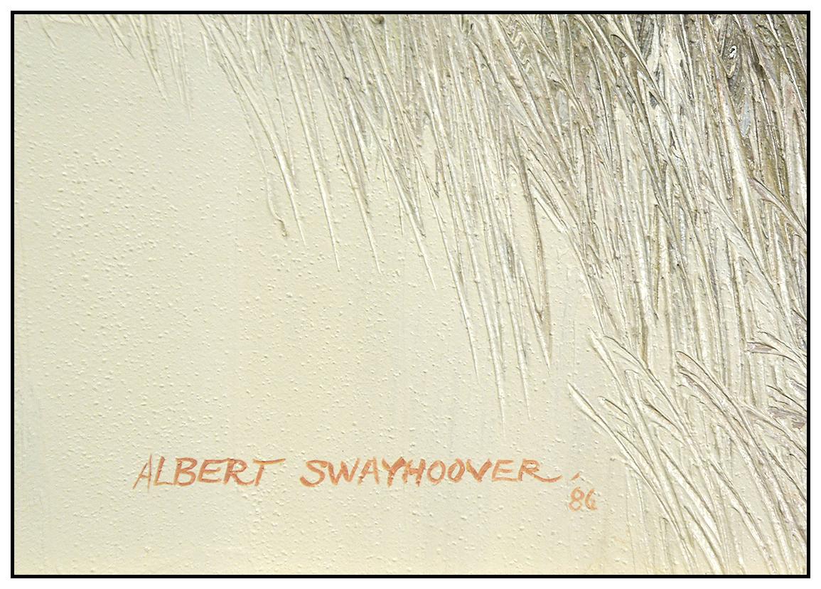Albert Swayhoover Authentic & Large Original Oil Painting on Canvas, Professionally Custom Framed and listed with the Submit Best Offer option

Accepting Offers Now: The item up for sale is a spectacular Oil Painting on Canvas by Legendary
