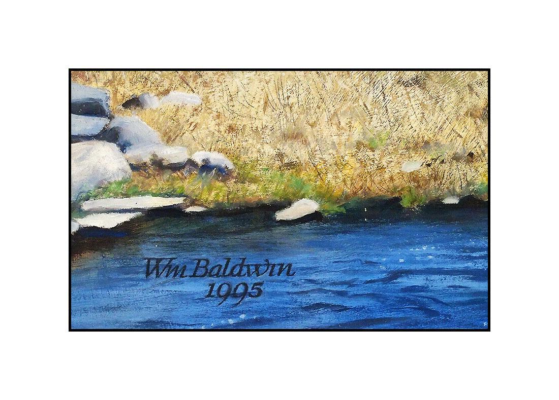 William E. Baldwin Authentic and Original Oil Painting on Board, Professionally Custom Framed and listed with SUBMIT BEST OFFER Option

Accepting Offers Now: The item up for sale is a very rare and Authentic, Oil painting by William E. Baldwin that