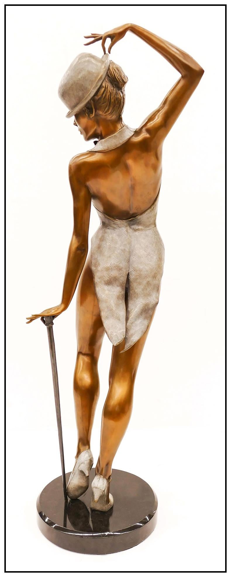 Mario Jason Authentic and Large Original Bronze Sculpture 