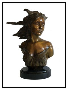 Frederick Hart The Muses Suite 4 Original Bronze Sculpture Signed Full Round Art