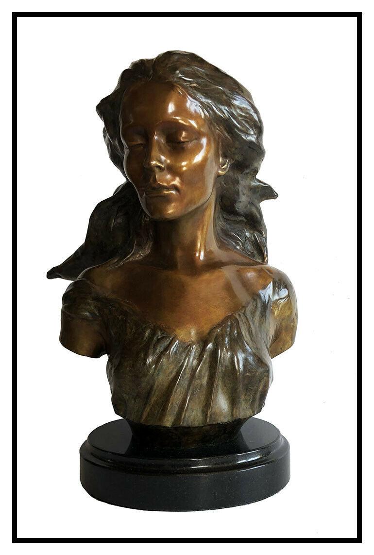 Frederick Hart The Muses Suite 4 Original Bronze Sculpture Signed Full Round Art For Sale 3