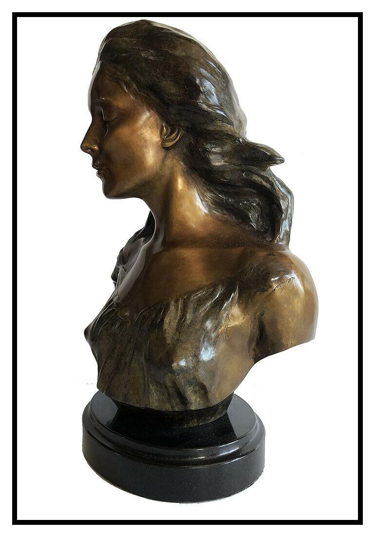 Frederick Hart Original Bronze Sculpture Signed Female Torso The Muses Theatre For Sale 1