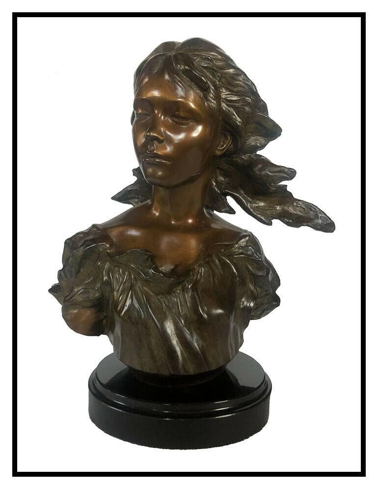 Frederick Hart Original & Authentic Full Round Bronze Sculpture "The Muses: Poetry", Listed with the Submit Best Offer option 

Accepting OFFERS Now: Up for sale is this very RARE (only 10 pieces in the Artist's Proof edition), spectacular, and