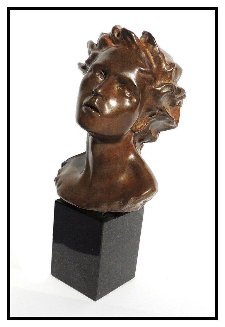 Frederick Hart Frederick Hart Awakenings Male Bronze Sculpture Signed