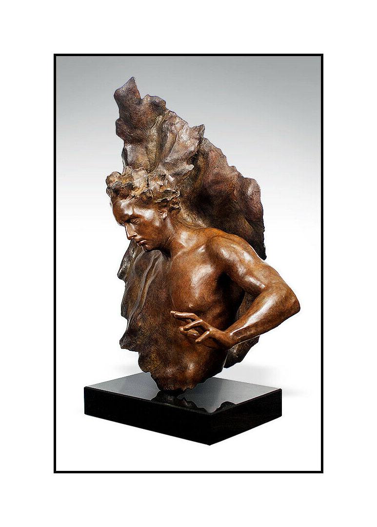 Frederick Hart RARE Large Bronze Sculpture Ex Nihilo Fragment No 8 Signed Art For Sale 2