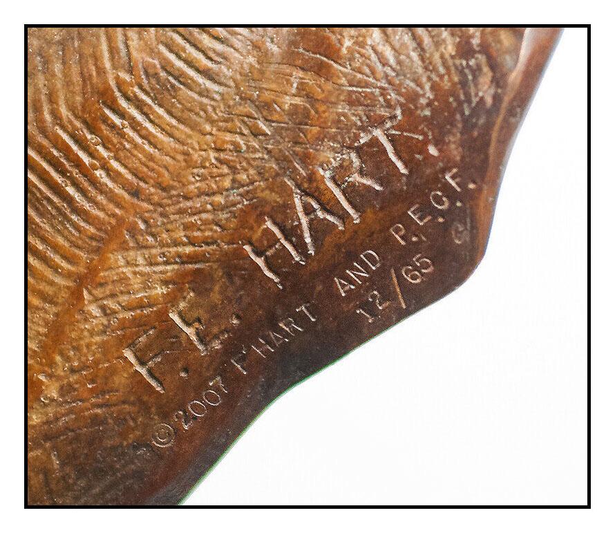 Frederick Hart RARE Large Bronze Sculpture Ex Nihilo Fragment No 8 Signed Art For Sale 4