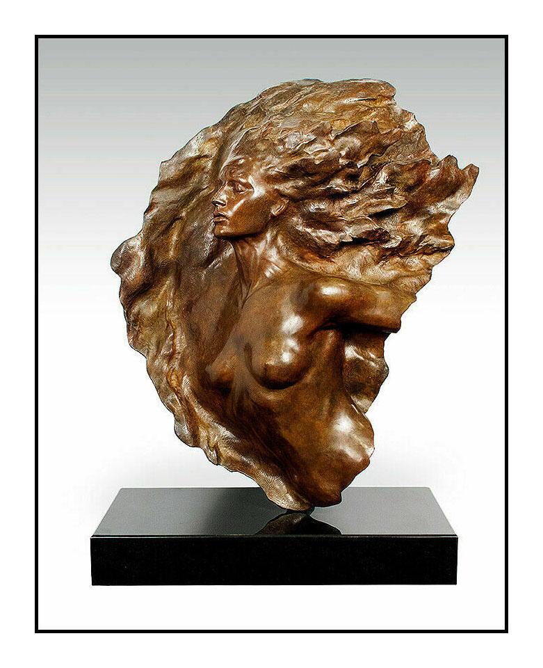 FREDERICK HART Ex Nihilo - Ensemble COMPLET de 8 grandes sculptures en bronze enchâssées - Sculpture de Frederick Hart