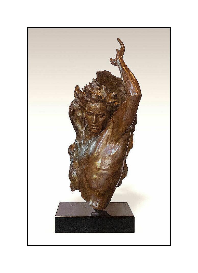 FREDERICK HART Ex Nihilo COMPLETE SET of 8 Large FULL SCALE Bronze Sculpture Art For Sale 1