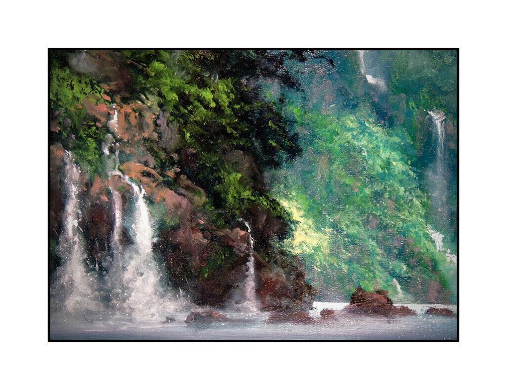 James Coleman Authentic and Large Original Oil Painting on Canvas, Professionally Custom Framed and listed with the Submit Best Offer option

Accepting Offers Now: The item up for sale is a spectacular and bold Oil Painting on Canvas by renowned