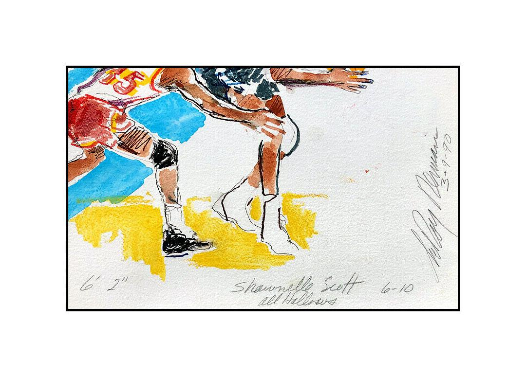 basketball watercolor painting