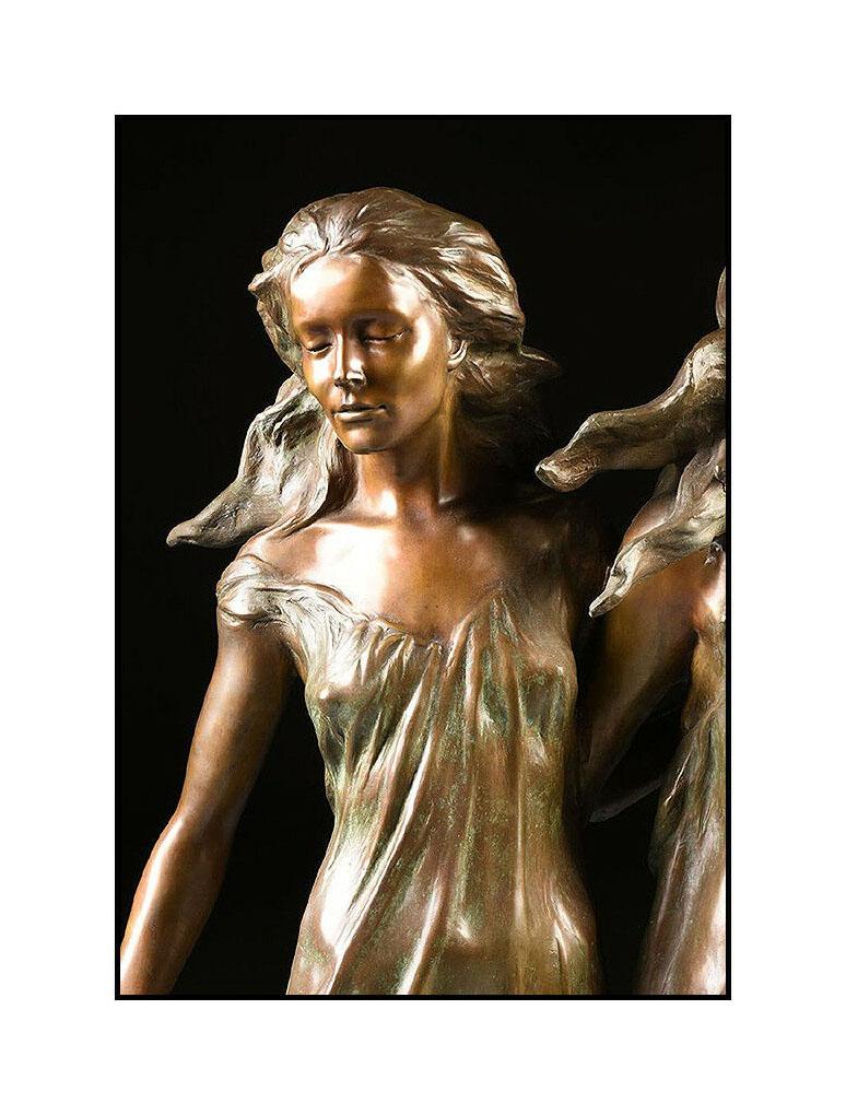Frederick Hart Large & Authentic Full Round Bronze Sculpture 