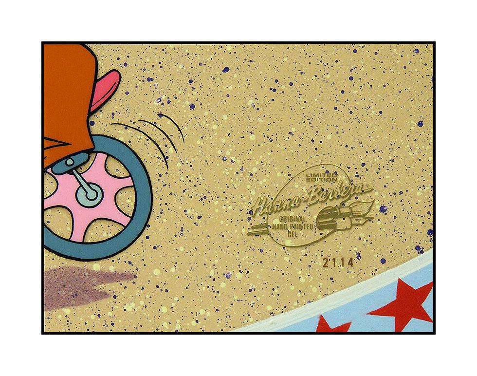Hanna Barbera Original Hand Painted Cel Signed Circus Stars Large Animation Art For Sale 2