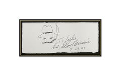 LEROY NEIMAN Original DRAWING Signed Artwork RARE Self Portrait Cigar Painting