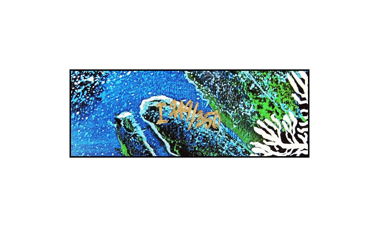 Christian Lassen Authentic Lithograph Large Seascape Signed Ocean Lahaina Art For Sale 1