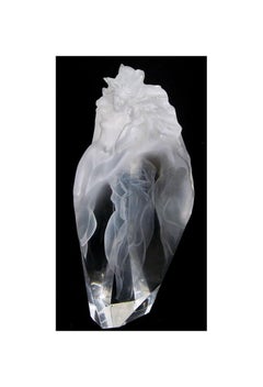 Frederick Hart Acrylic Sculpture First Light Hand Signed Nude Female Figurative