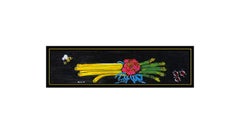 Fleur Cowles Oil Painting On Board Original Still Life Flower Signed Framed Art