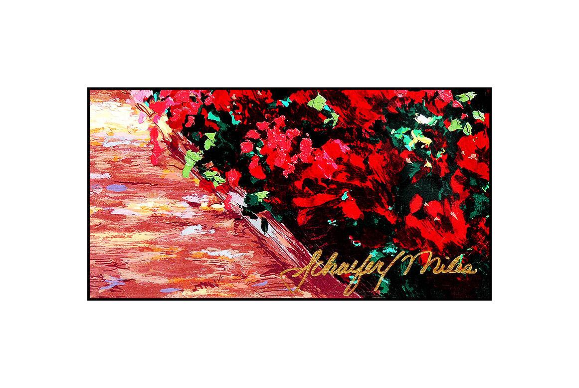 Schaefer Miles Large and Authentic, Original Hand Embellished Serigraph on Canvas, custom framed and listed with the Submit Best Offer option

Accepting Offers Now:  Up for sale here we have an Extremely Rare, 38x25
