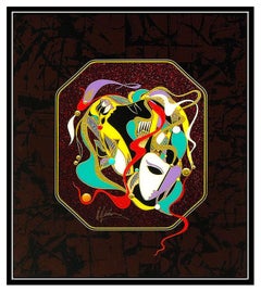 Martiros Manoukian Original Acrylic Painting On Board Signed Authentic Framed